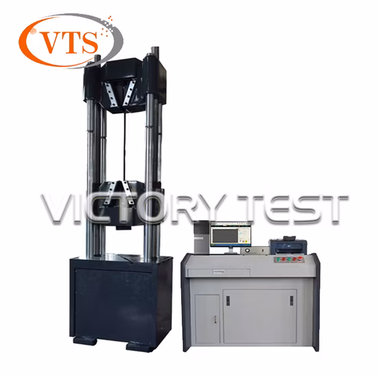 ASTM A416 ASTM A1061 ISO6934 ISO6892 600kN 1000kN Steel Strand Wire Rope PC Strand Tensile Testing Machine Tester