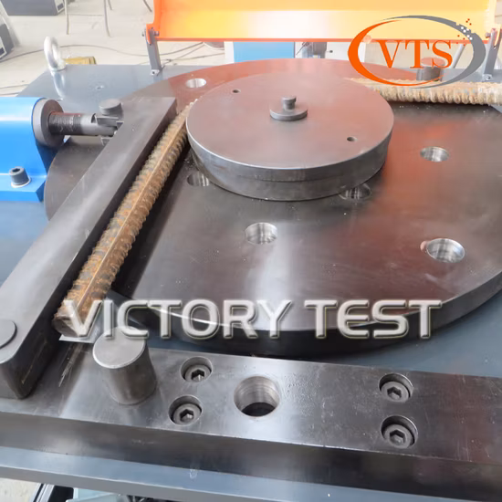 ASTM A615 BS 4449 ISO 15630 ISO 6935-2 Steel Rebar Cold Bending Testing Machine Reverse Bending Testing Machine