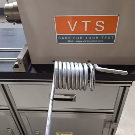 ASTM E23 Compliant Wire Wrapping Testing Machine for Quality Assurance