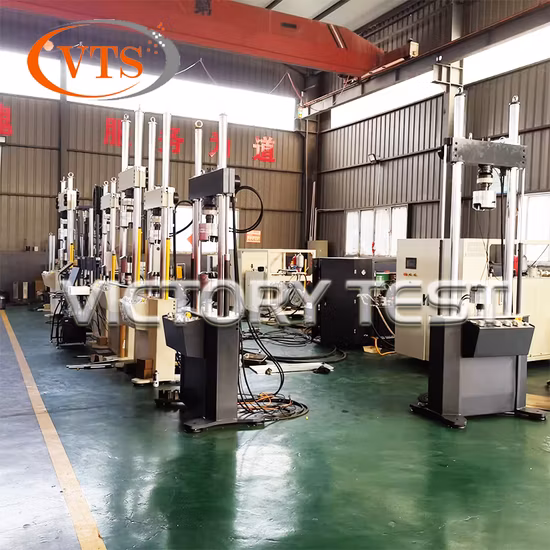100kN Steel Strands Efficient Fatigue Testing Machine for Tensile and Compression Applications
