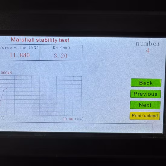 Marshall Test Testing Machine for Asphalt Pavement Materials