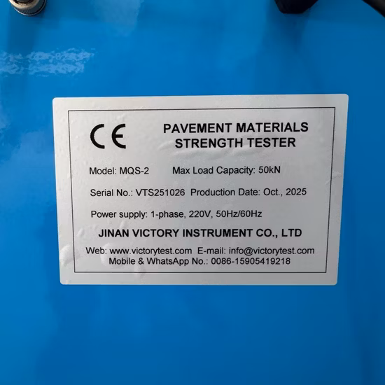 Aashto T193 Cbr Test Testing Machine for Asphalt Pavement Materials