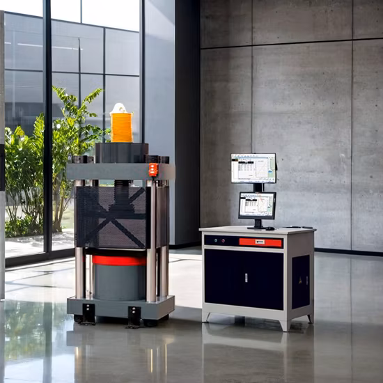 Yes-3000e Digital Display Used Concrete Compression Test Equipment